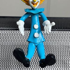 Vintage Bozo the Clown Bendy Figure Lakeside Industries